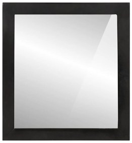 Specchio Da Bagno 55x1x60 Cm İn Vetro E Legno Massello Di Mango /