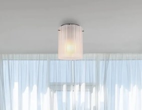 Globo 15904DF - Plafoniera TULIVAR 1xE27/40W/230V diametro 18 cm bianco