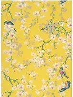 Little Greene Tapete Massingberd Blossom - Yellow