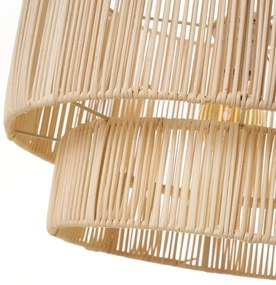 Lampada da soffitto in colore naturale con paralume in rattan ø 38 cm Natural Way - Casa Selección