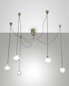 Blog led sospensione oro opaco 5 luci 3472-48-225