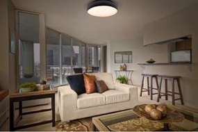 Osram - plafoniera LED dimmerabile ORBIS LIVIA LED/16W/230V Ø 30 cm nero/bianco