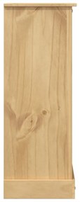 Cassettiera corona 80x43x114 cm in legno massello di pino