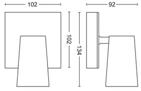 Philips 50571/48/PN - Faretto MYLIVING PAISLEY 1xGU10/5,5W/230V