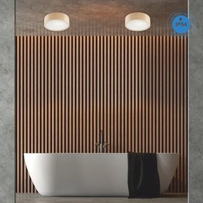 Plafoniera bagno NATURAL 2xE27/15W/230V IP54 pino Ø 27 cm