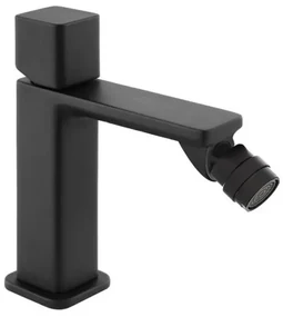 Miscelatore bidet in ottone nero opaco con piletta click clack Lotus