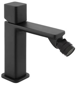 Miscelatore bidet in ottone nero opaco con piletta click clack Lotus