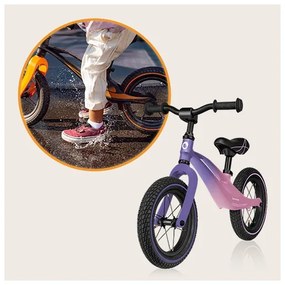 Lionelo - Bicicletta senza pedali BART AIR viola/rosa