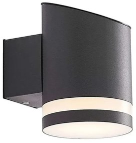 Bentlas LED Lampada Solare Applique da Parete Anthracite - Lindby