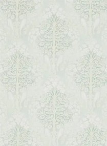 Florale Tapete Lerena von Sanderson - Wedgwood