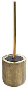 WENKO 24403100 - Scopino per WC RIVARA 11,5x40 cm dorato