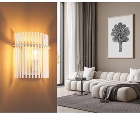 Globo 15698WB - Lampada da parete GORLEY 1xE27/60W/230V