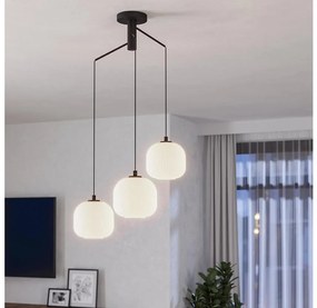 Eglo 99368 - Lampadario a sospensione con filo MANTUNALLE 3xE27/40W/230V
