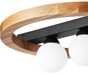 Faretto OTIS 3xG9/5W/230V + 1xE27/15W/230V quercia