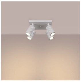 Faretto bianco 25x25 cm Gleam – Sollux