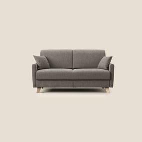 Edgar divano letto matrimoniale in tessuto felis impermeabile T03 talpa