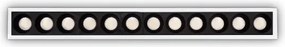 Lika slim incasso led smd alimentatore onoff incluso 2400 lm 4000 k...