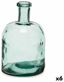 Bottiglia Decorazione Larghezza Trasparente 15 x 24,5 x 15 cm (6 Unità)