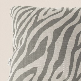 Stripe cuscini geometrici in tessuto Idrorepellente disponibile in diversi colori grigio