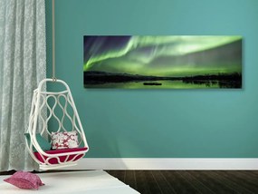 Quadro su tela – Aurora boreale