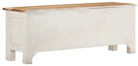 Scatola Portaoggetti 110x30x40 cm in Legno Massello di Acacia