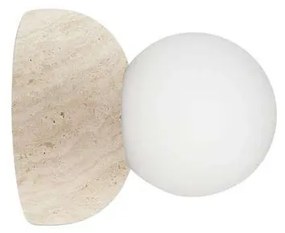 Torrano 13 Applique da Parete/Plafoniera IP44 Travertine - Globen Lighting