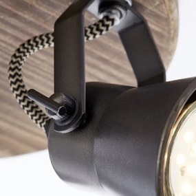 Brilliant - Faretto SEED 3xGU10/5W/230V nero/marrone