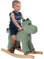 Dondolo Cavalcabile Dinosauro Peluche Giocattolo Bambini con Effetti Sonori