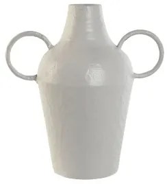 Vaso Home ESPRIT Bianco Metallo 33,5 x 20 x 36 cm