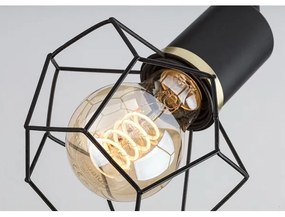 Rabalux 71067 - Faretto FRAN 3xE27/40W/230V nero