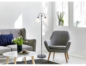 Nordlux - Lampada da terra RAY 2xE14/25W/230V cromo lucido