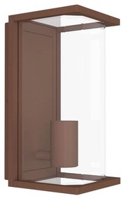 Applique Corten Mattone E27, IP54 per Esterni - Serie PRISM Base E27