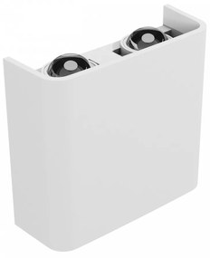 Applique da Parete Quadrata Bidirezionale 4W CCT Bianca Colore Bianco Variabile CCT