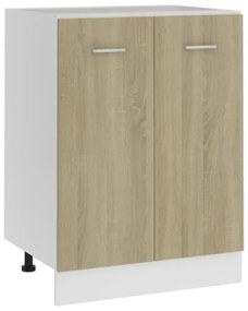 Armadio Inferiore Rovere Sonoma 60x46x81,5 cm in Truciolato