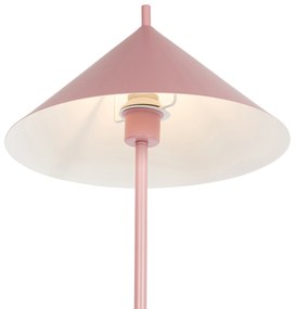 Lampada da terra di design rosa - Triangolo