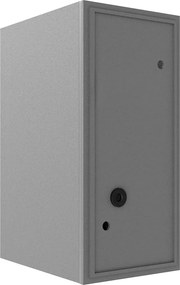 Applique Rettangolare 2xGU10 con Sensore Crepuscolare IP65 - Grigia