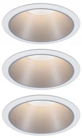 Paulmann 93410 - SET 3xLED/6,5W IP44 Faretto bagno dimmerabile COLE 230V