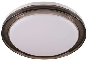 Plafoniera LED dimmerabile da bagno HALINA LED/48W/230V 3000-6000K diametro 38 cm nero + +TC