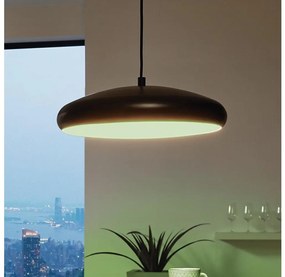 Eglo 33328 - LED RGBW Lampadario dimmerabile a sospensione con filo RIODEVA-C LED/27W/230V nero