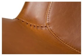 Sgabello da bar in similpelle marrone chiaro, altezza 91 cm Hype - DAN-FORM Denmark