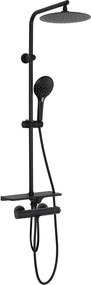 Set doccia con termostato Rea MIKE Black