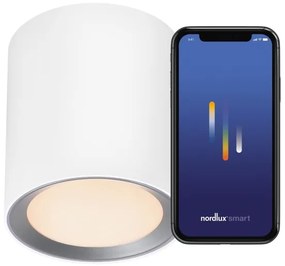 Nordlux -Lampada LED dimmerabile da bagno LANDON SMART LED/8W/230V IP44 bianco