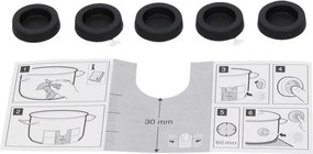 Set di fissaggio - Piano cottura Bosch 43676094054905491285