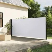 Tenda Laterale Retrattile Bianco 170x300 cm 4004331