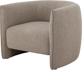 Poltrona beige Bacio - Bloomingville