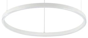 Ideal Lux - Lampadario sospeso con cavo ORACLE SLIM LED/29W/230V 3000K Ø 50 cm bianco