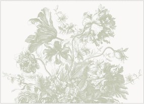 Carta da parati Engraved Flowes