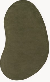 Tappeto in lana fatto a mano dalla forma organica Kadey