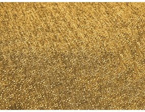 Divano angolare color senape allungabile e con contenitore (penisola a destra/chaise lounge) con rivestimento in ciniglia Everest – Bobochic Paris