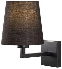 Lampada da parete nera ø 18 cm Profil – Opviq lights